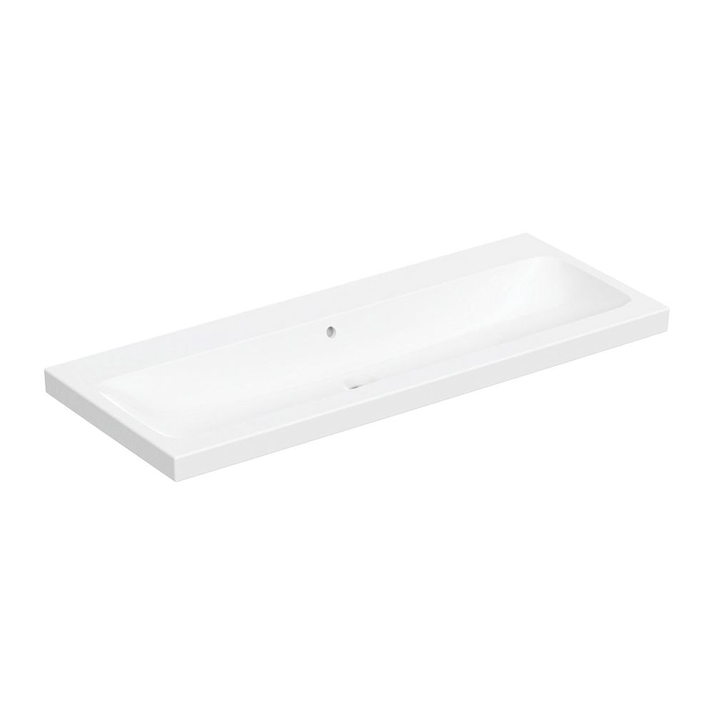 Geberit iCon Light Waschtisch, Breite 120cm, Tiefe 48cm, ohne Hahnloch, Überlauf sic... GEBERIT-501837004 4025410894847 (Abb. 2)