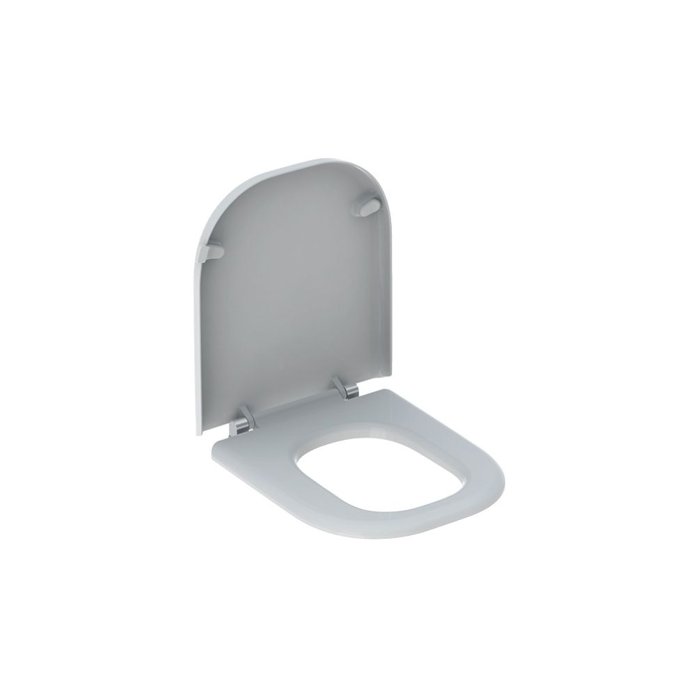 Geberit Renova Comfort WC-Sitz barrierefrei, eckiges Design, Befestigung von unten, ... GEBERIT-572830000 4022009353396 (Abb. 2)
