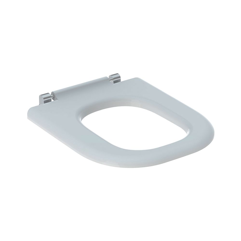 Geberit Renova Comfort WC-Sitzring barrierefrei, eckiges Design, Befestigung von unt... GEBERIT-572840000 4022009353402 (Abb. 2)