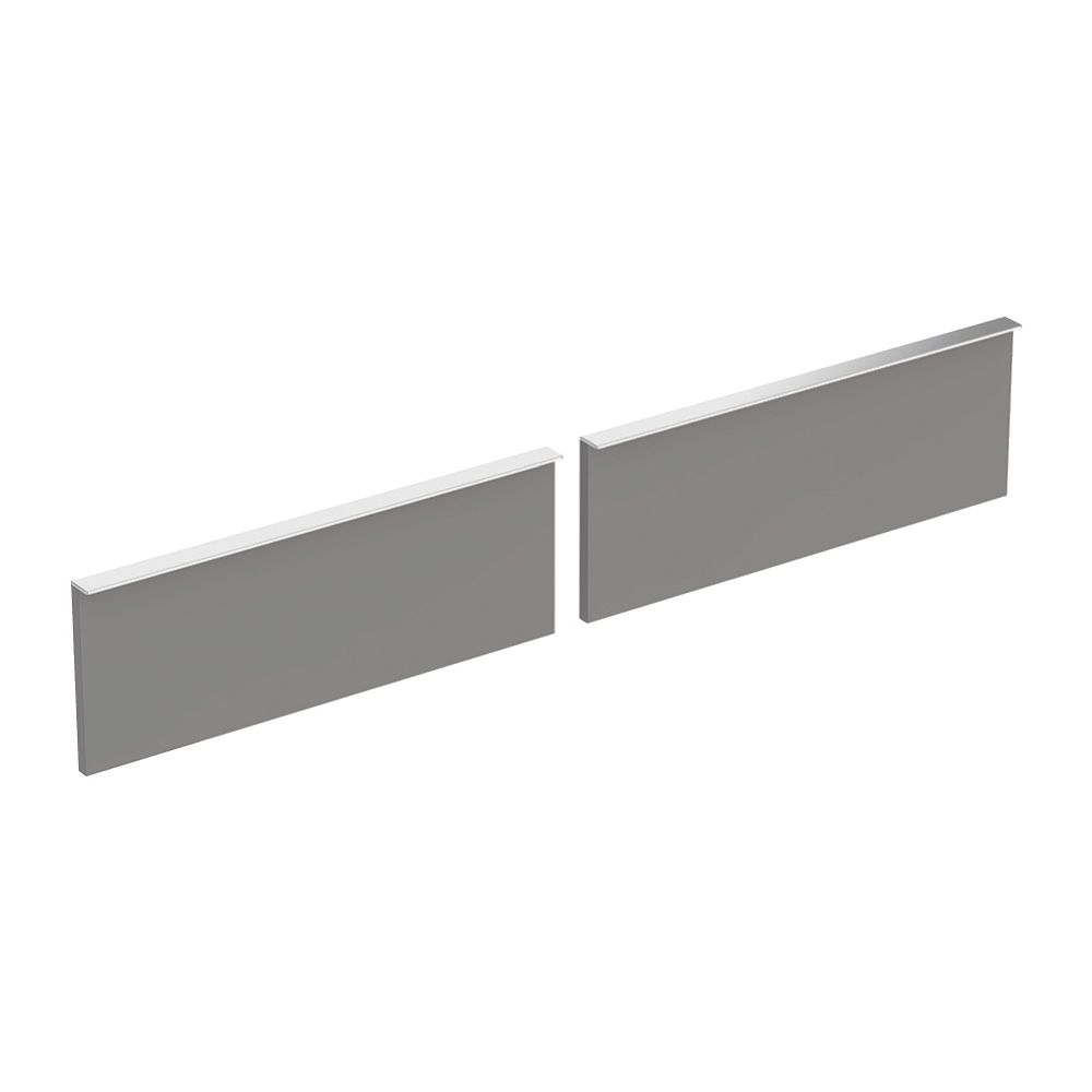 Geberit Set Schubladenfronten für iCon Unterschrank für Waschtisch, Platin, Breite W... GEBERIT-598823000 4022009318975 (Abb. 1)