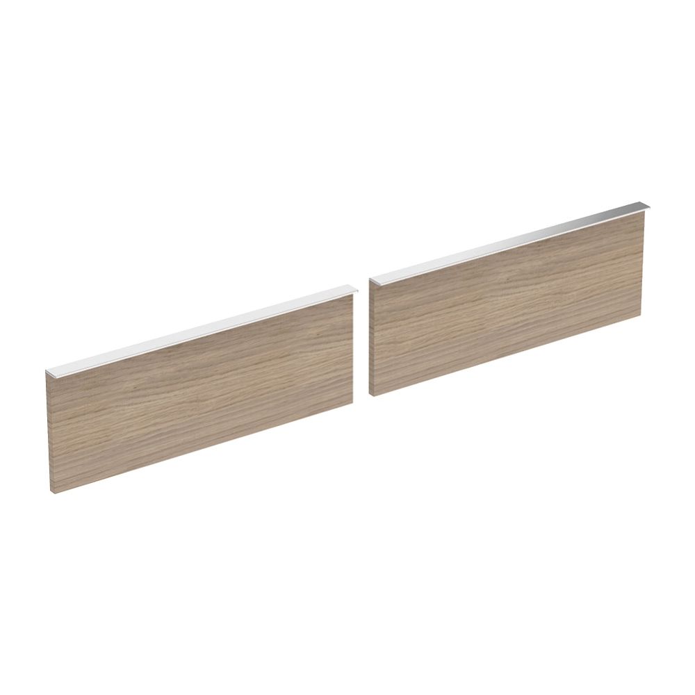 Geberit Set Schubladenfronten für iCon Unterschrank für Doppelwaschtisch Eiche natur... GEBERIT-598734000 4022009337938 (Abb. 1)