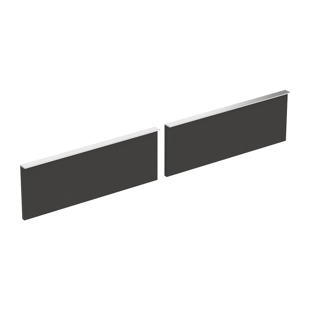 Geberit Set Schubladenfronten für iCon Unterschrank für Doppelwaschtisch, lava, Brei... GEBERIT-598733000 4022009337921 (Abb. 1)