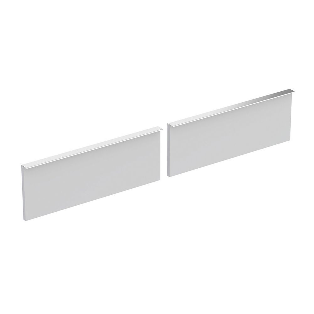 Geberit Set Schubladenfronten für iCon Unterschrank für Doppelwaschtisch, Weiß, lack... GEBERIT-598732000 4022009337914 (Abb. 1)