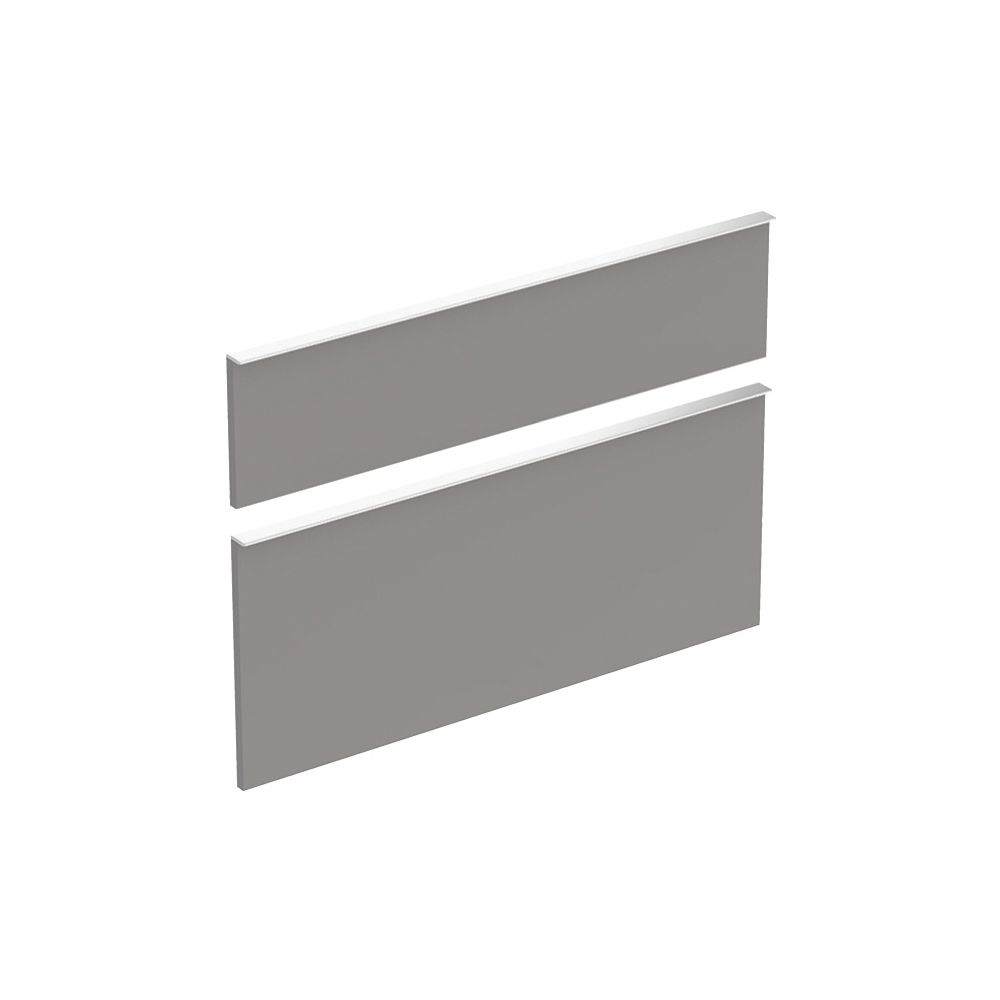 Geberit Set Schubladenfronten für iCon Unterschrank für Waschtisch Platin, Breite Wa... GEBERIT-598853000 4022009319309 (Abb. 1)