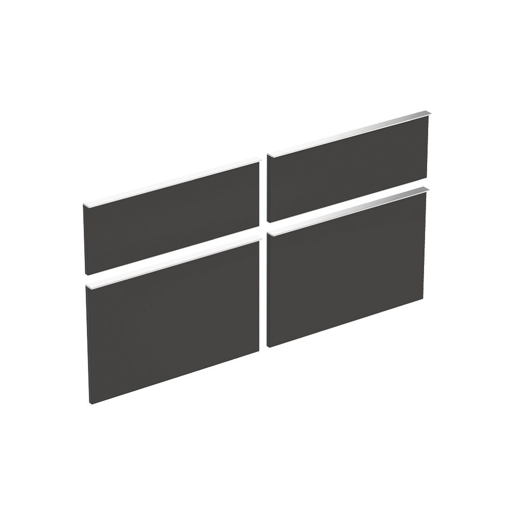 Geberit Set Schubladenfronten für iCon Unterschrank für Waschtisch, lava, Breite Was... GEBERIT-598763000 4022009338225 (Abb. 1)