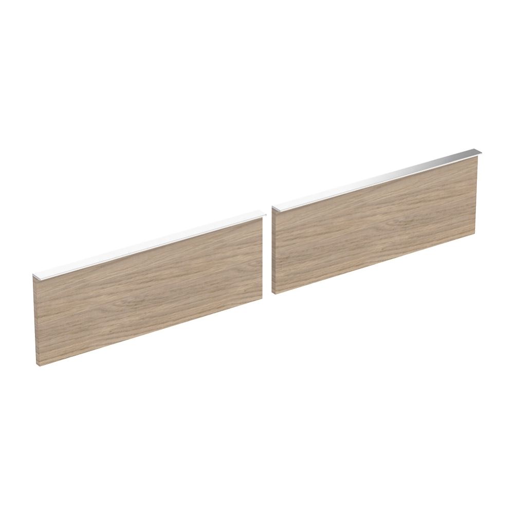 Geberit Set Schubladenfronten für iCon Unterschrank für 2 Waschtische Eiche natur, B... GEBERIT-598746000 4022009338058 (Abb. 1)