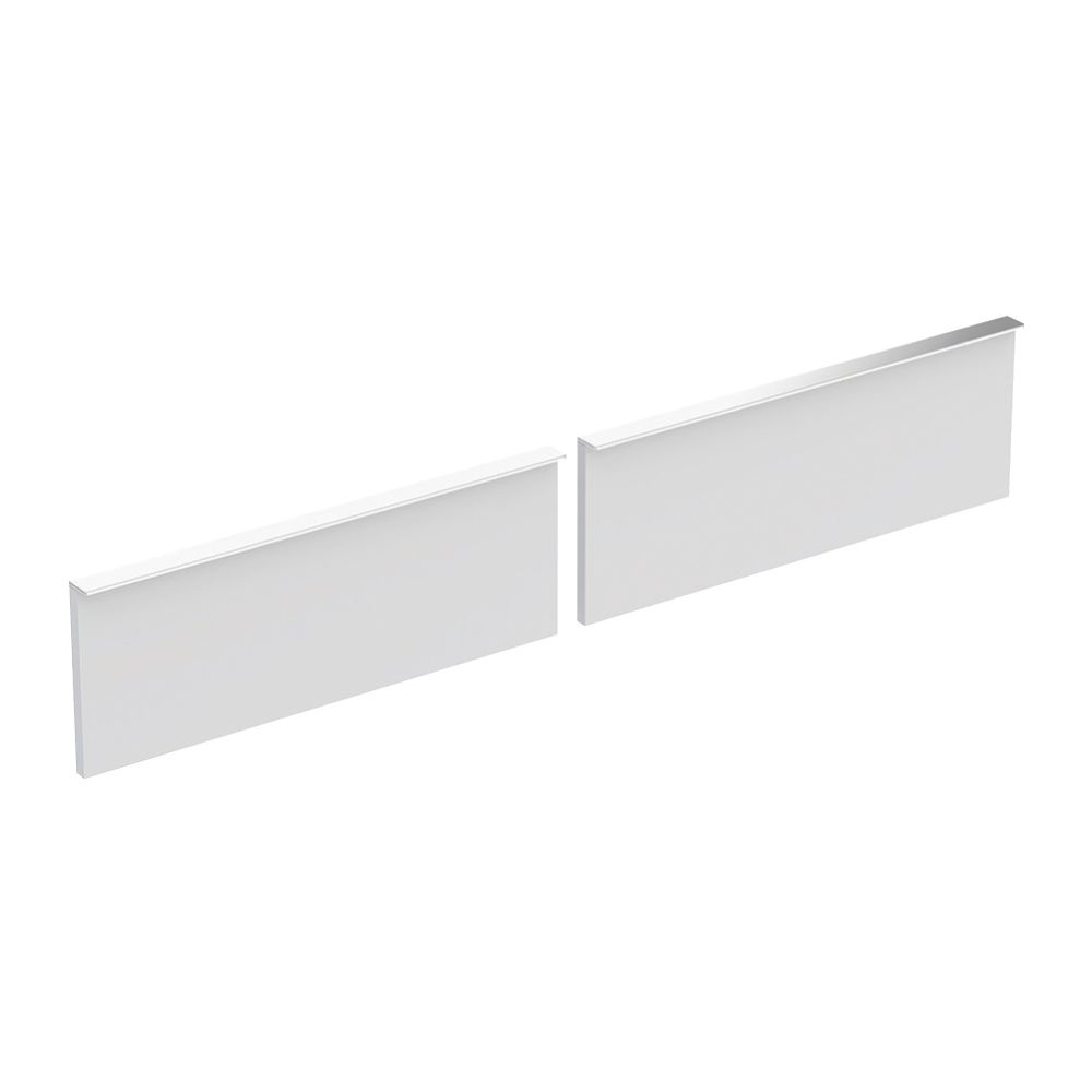 Geberit Set Schubladenfronten für iCon Unterschrank für 2 Waschtische Weiß/Matt, Bre... GEBERIT-598744000 4022009338034 (Abb. 1)