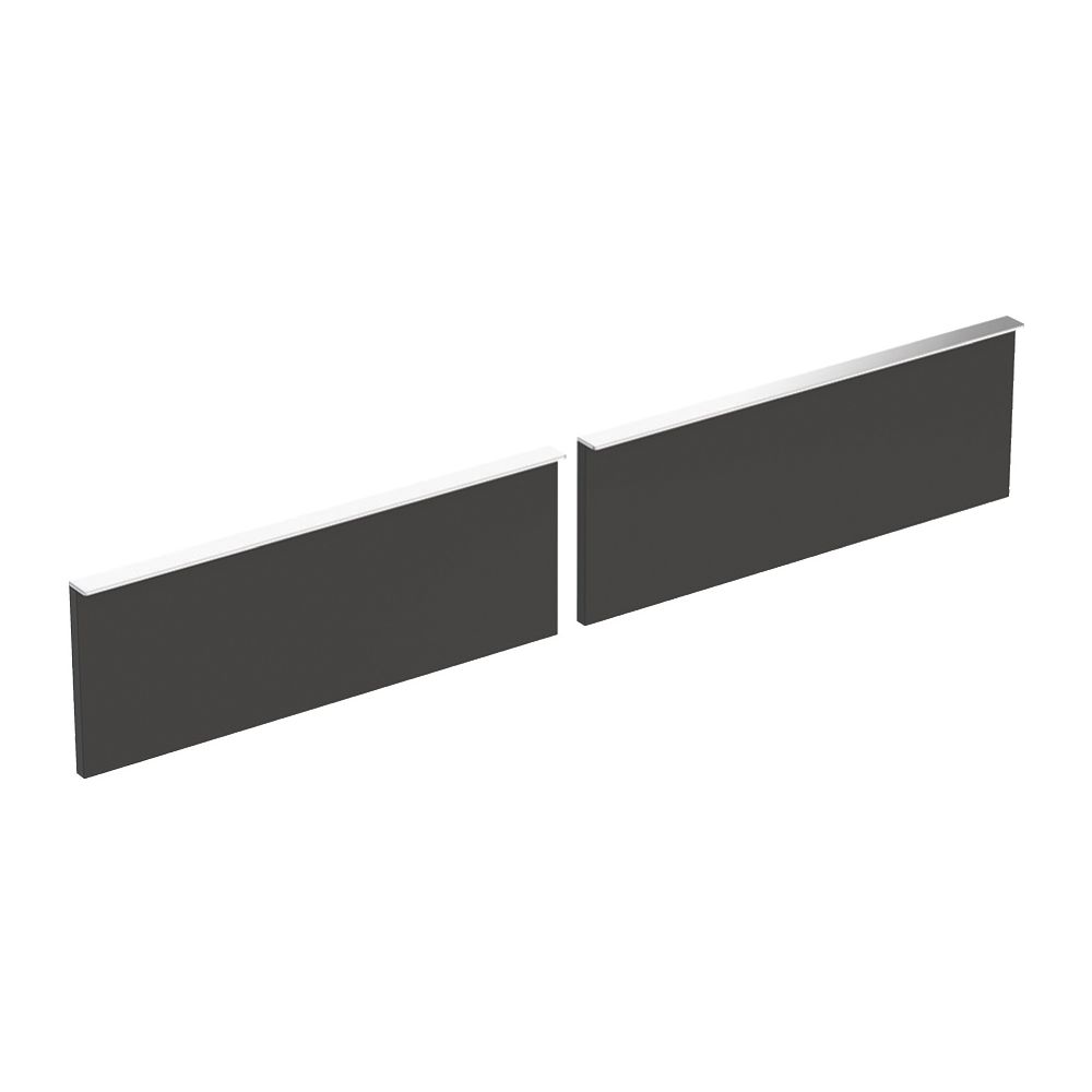 Geberit Set Schubladenfronten für iCon Unterschrank für 2 Waschtische Lava, Breite W... GEBERIT-598745000 4022009338041 (Abb. 1)