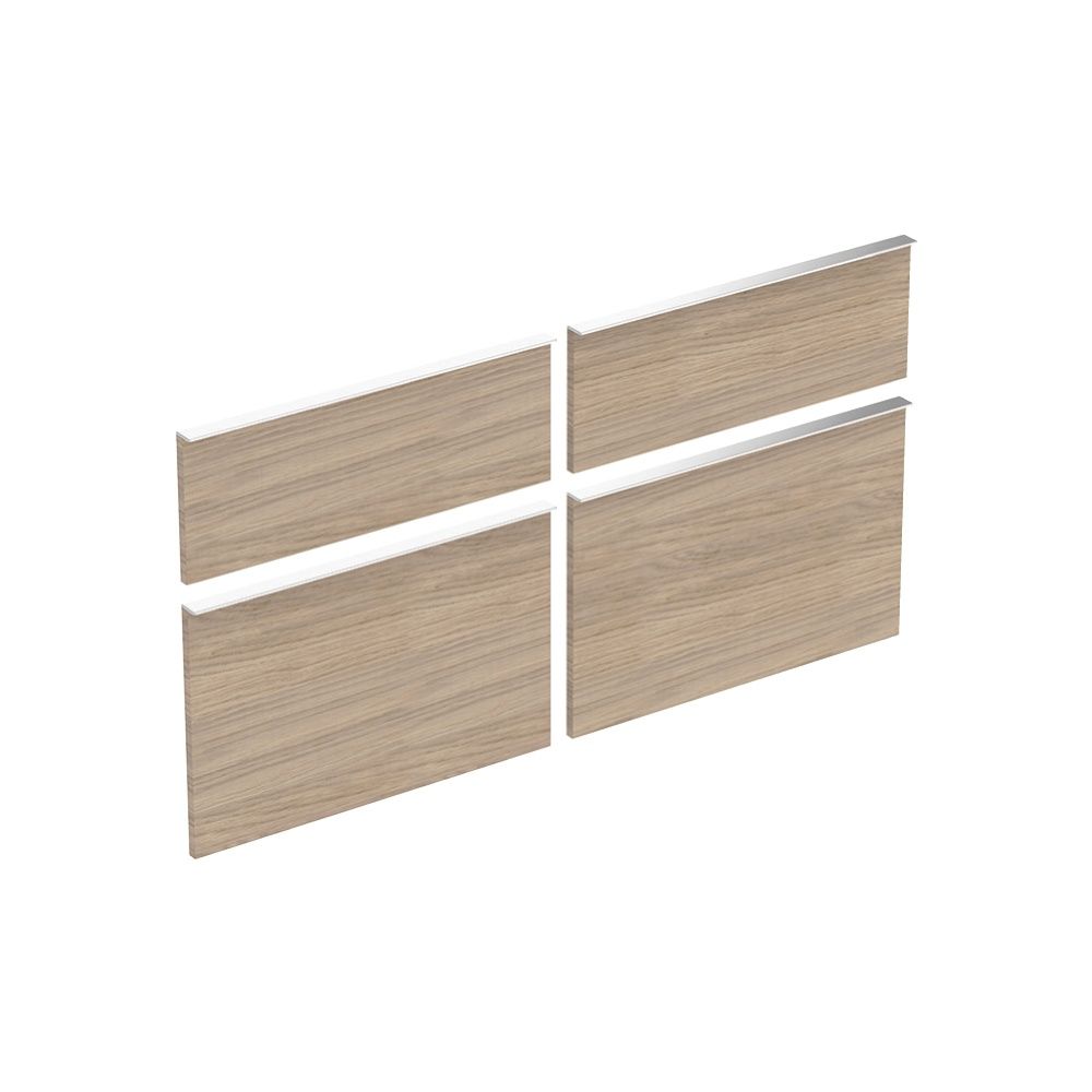Geberit Set Schubladenfronten für iCon Unterschrank für Waschtisch Eiche natur/Melam... GEBERIT-598764000 4022009338232 (Abb. 1)