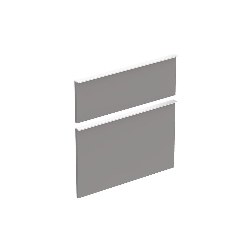 Geberit Set Schubladenfronten für iCon Unterschrank für Waschtisch Platin, Breite Wa... GEBERIT-598845000 4022009319200 (Abb. 1)