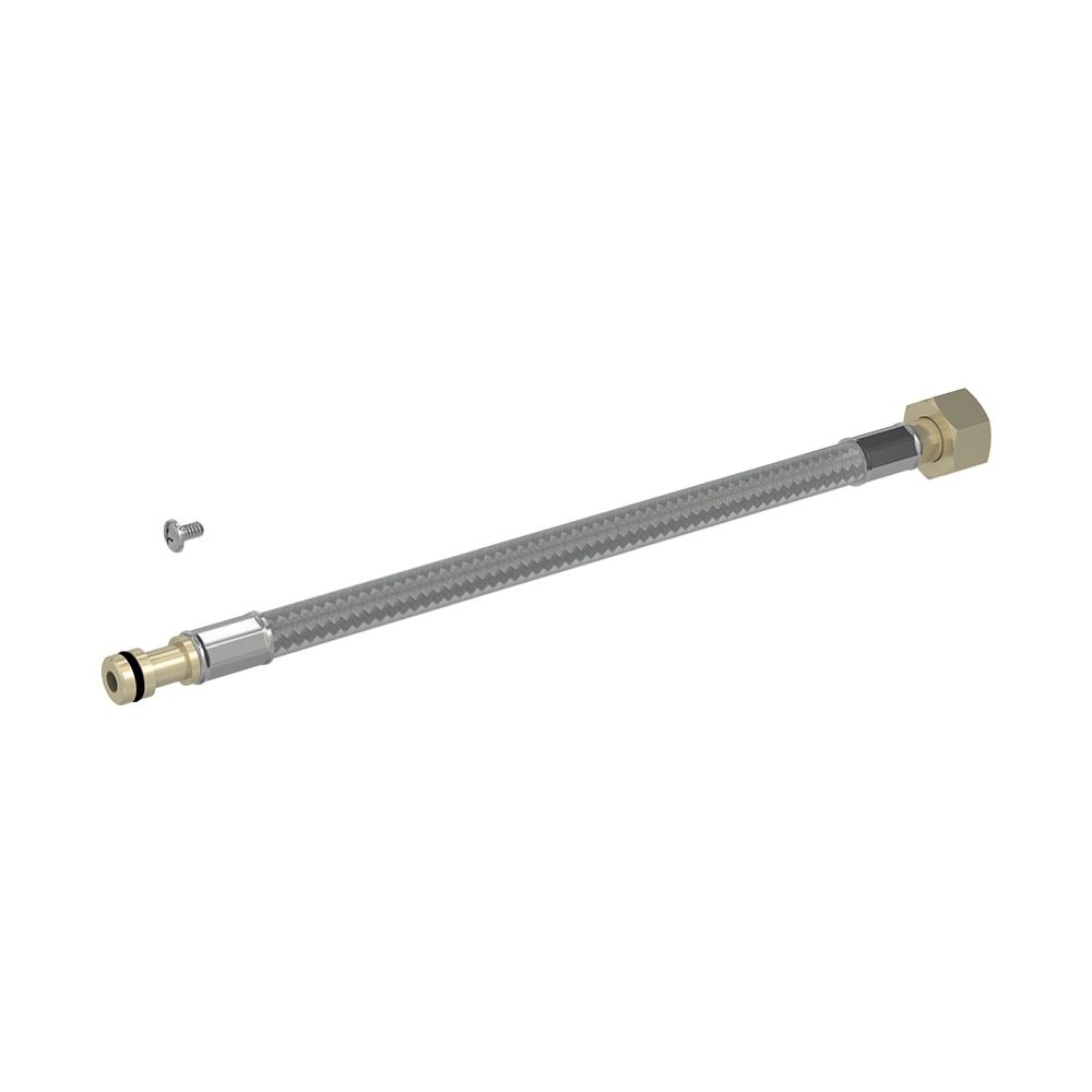 Geberit Panzerschlauch Warmwasser, für Typ 185, 186 Waschtischarmaturen... GEBERIT-242241001 4025416720126 (Abb. 1)