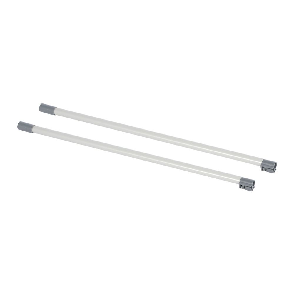 Geberit Set Relings für Schublade, Länge 40cm für Waschtischunterschrank, 2 Stück... GEBERIT-595326000 4022009367058 (Abb. 1)