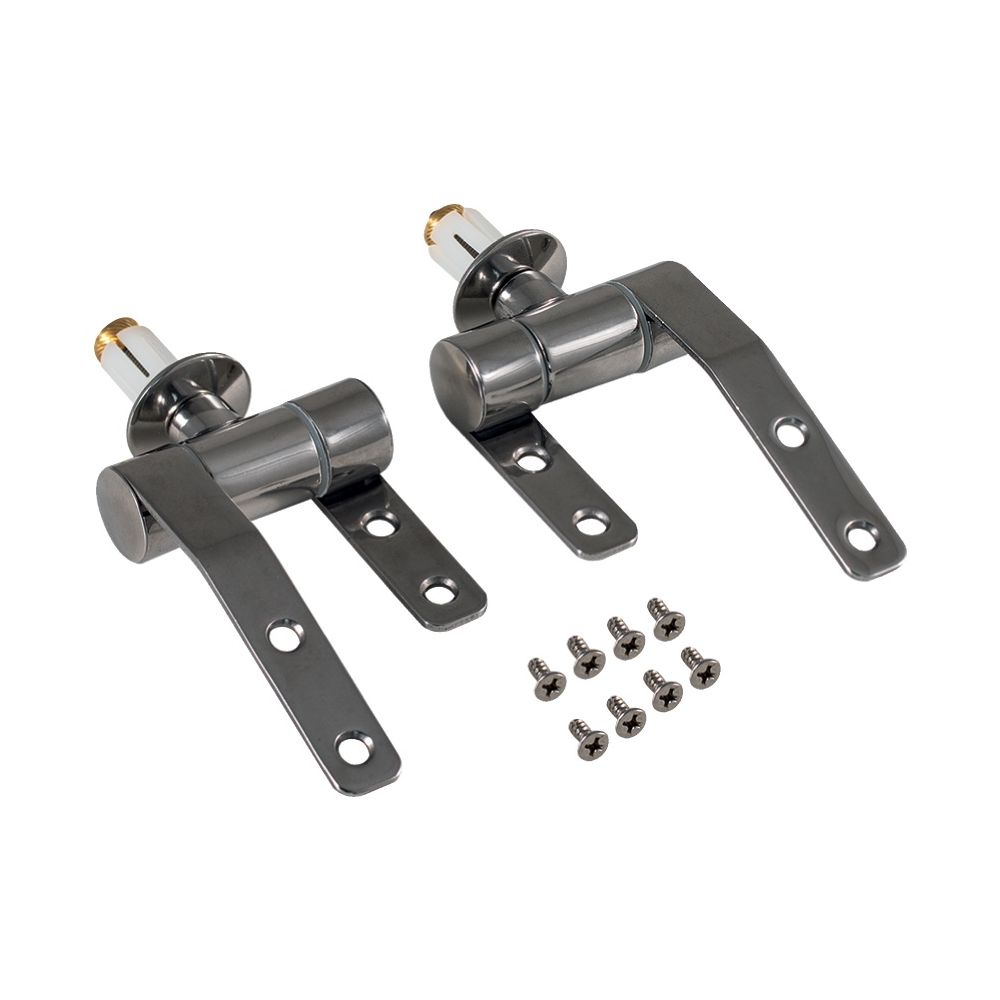 Geberit Set Scharniere für WC-Sitz Cassini, Cotta, Befestigung von oben... GEBERIT-598181000 4022009284041 (Abb. 1)