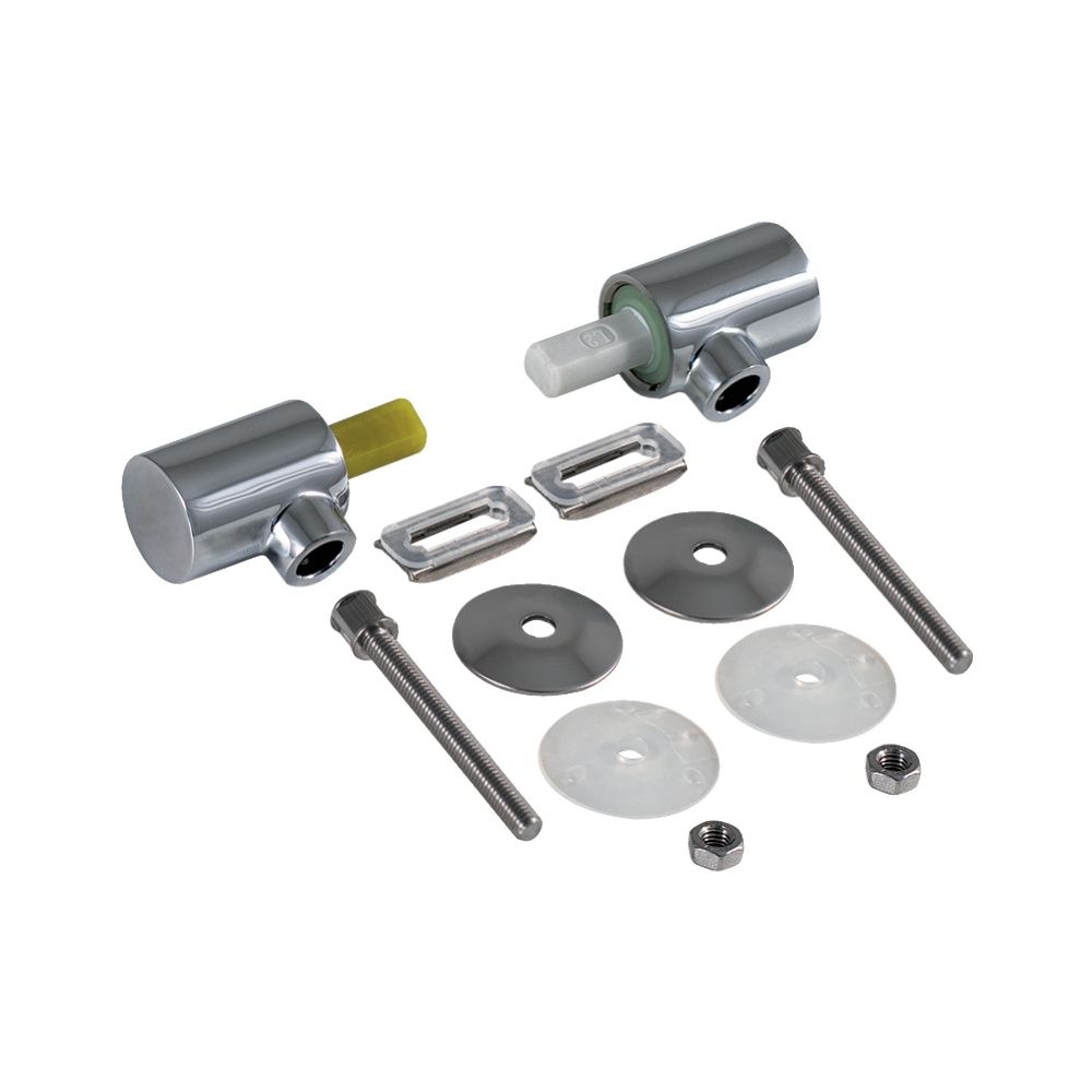 Geberit Set Scharniere für WC-Sitz Absenkautomatik... GEBERIT-598157000 4022009306750 (Abb. 1)