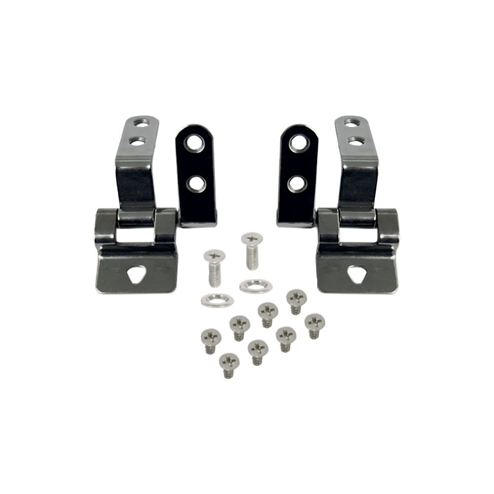 Geberit Set Scharniere für WC-Sitz Befestigung von vorne, 2 Stück... GEBERIT-598180000 4022009218008 (Abb. 1)