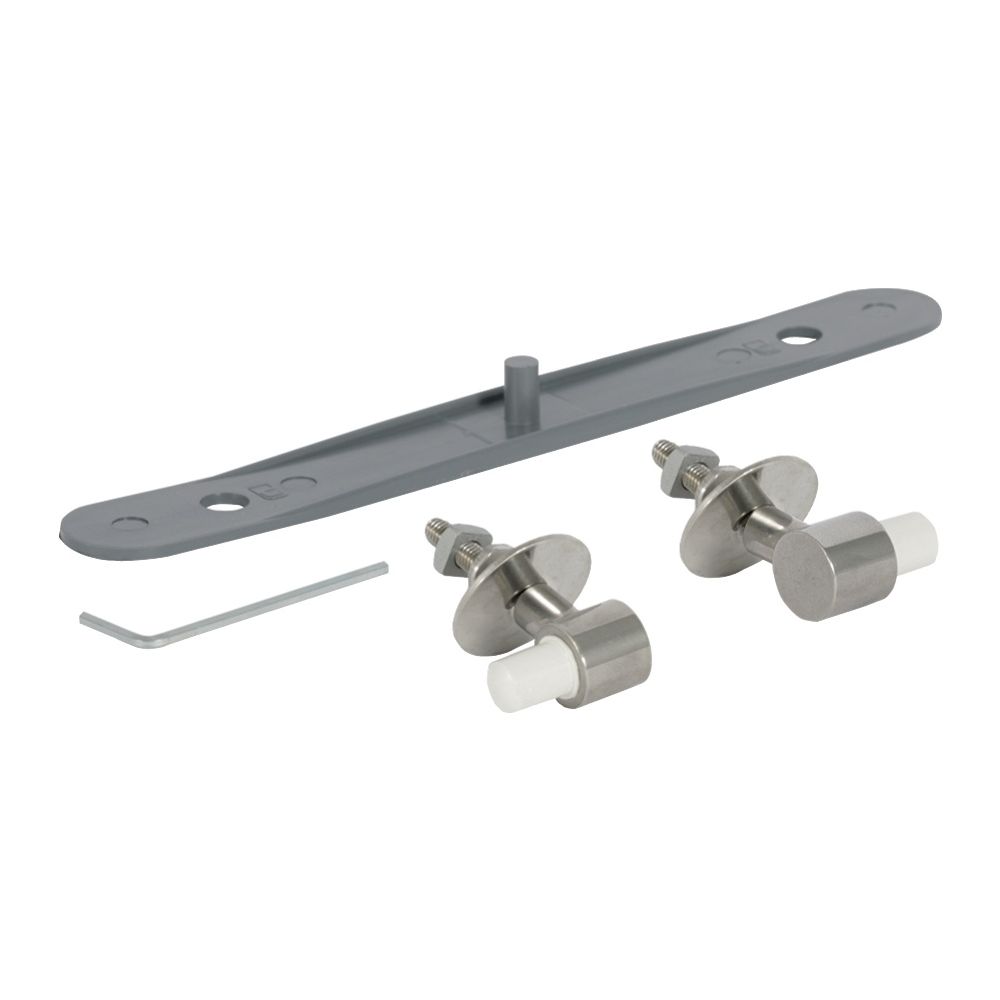 Geberit Set Scharniere für WC-Sitzring, 2 Stück... GEBERIT-598101000 4022009306774 (Abb. 1)
