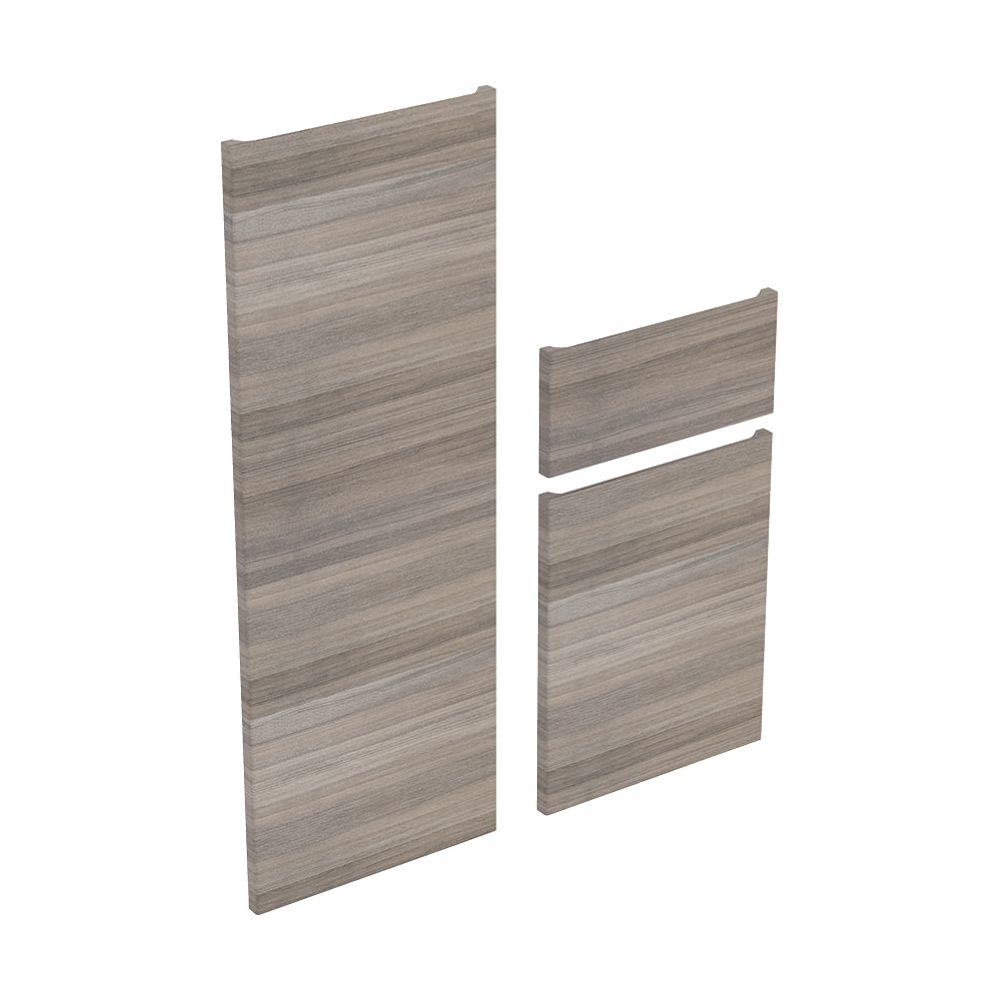 Geberit Set Schubladenfront, 2 Türen für Renova Plan Hochschrank Ulme... GEBERIT-595302000 4022009346237 (Abb. 1)