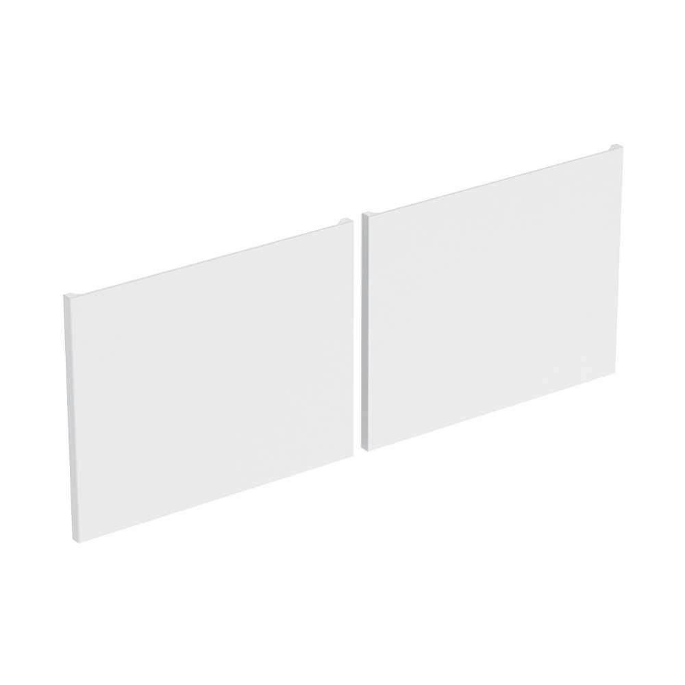 Geberit Set Schubladenfronten für Renova Plan Unterschrank für Doppelwaschtisch Weiß... GEBERIT-595265000 4022009345667 (Abb. 1)