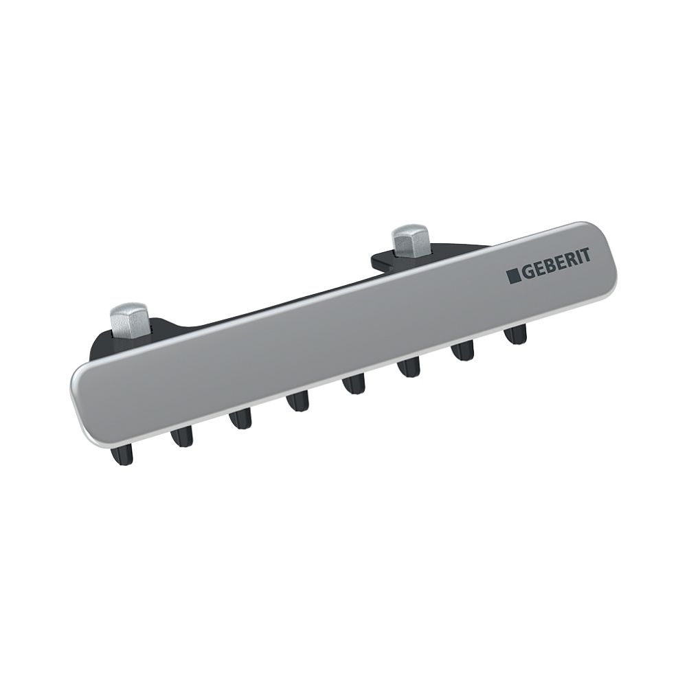 Geberit Ablaufblende mit Kammeinsatz, für Waschtisch verkürzte Ausladung, Hochglanz ... GEBERIT-244293211 4025410715395 (Abb. 1)