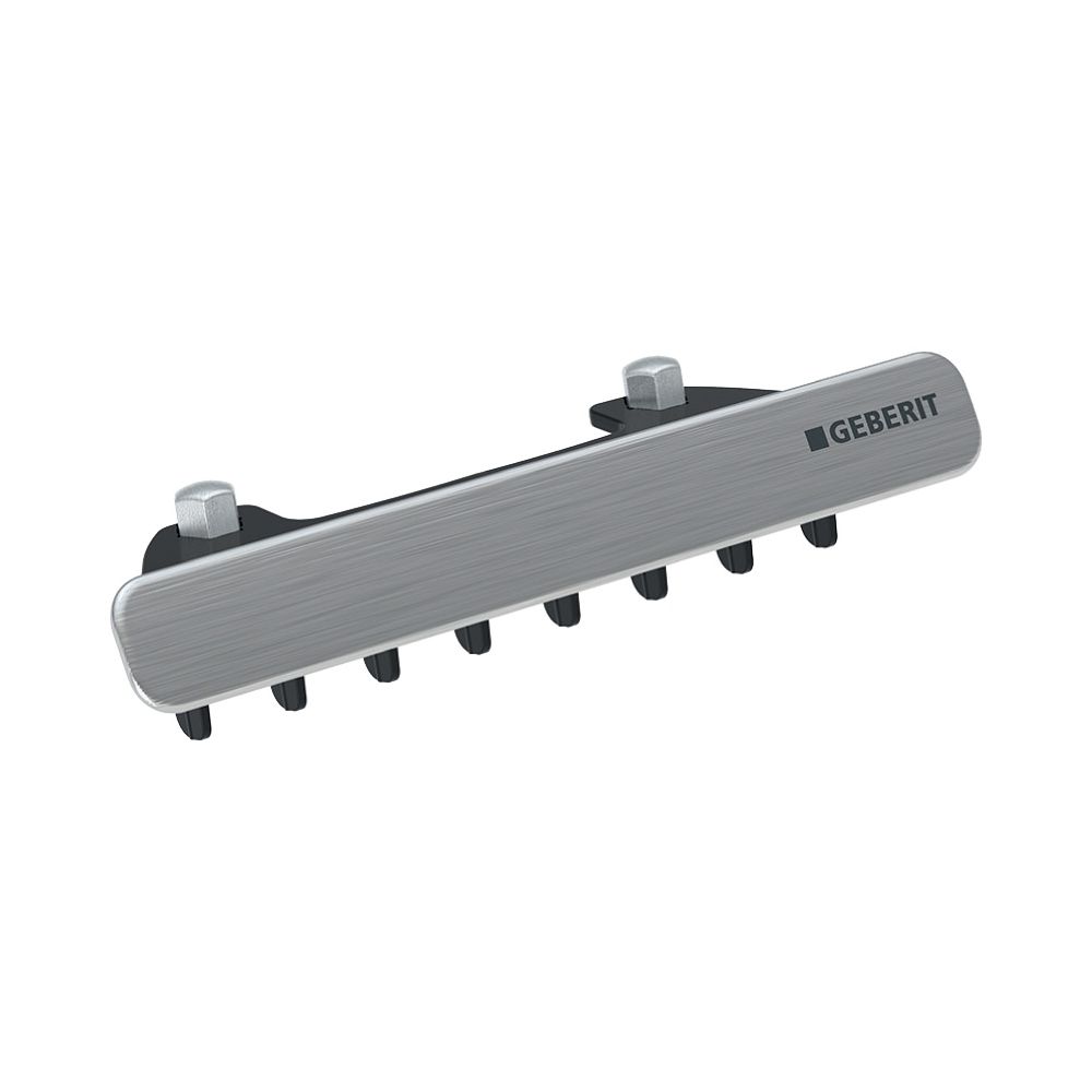 Geberit Ablaufblende mit Kammeinsatz, für Waschtisch verkürzte Ausladung Chrom gebür... GEBERIT-244293GH1 4025410715302 (Abb. 1)