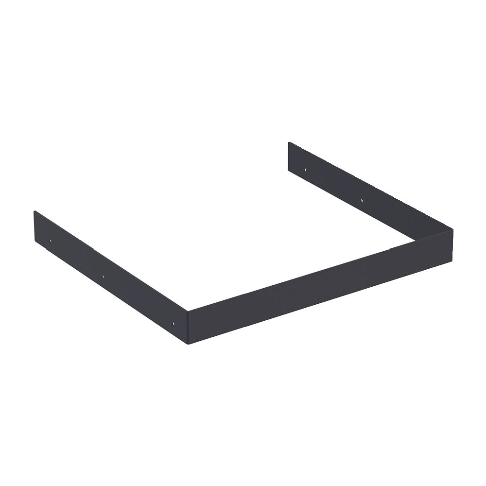 Geberit IDstanzleiste für Unterschrank für Handwaschbecken Waschtisch 45cm, Schwarz,... GEBERIT-243794161 4025416853336 (Abb. 2)
