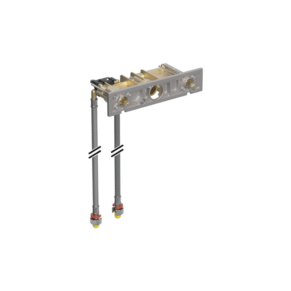 Geberit Ventilblock für ONE Waschtischarmatur, Wandmontage, für ONE Montageelement u... GEBERIT-244164001 4025410644299 (Abb. 1)