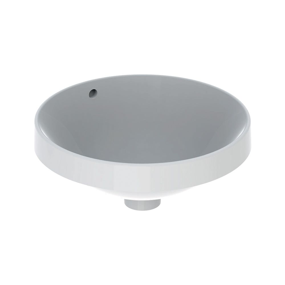 Geberit VariForm Einbauwaschtisch, rund Durchmesser 40cm, ohne Hahnloch, mit Überlau... GEBERIT-500701002 4025416301998 (Abb. 2)