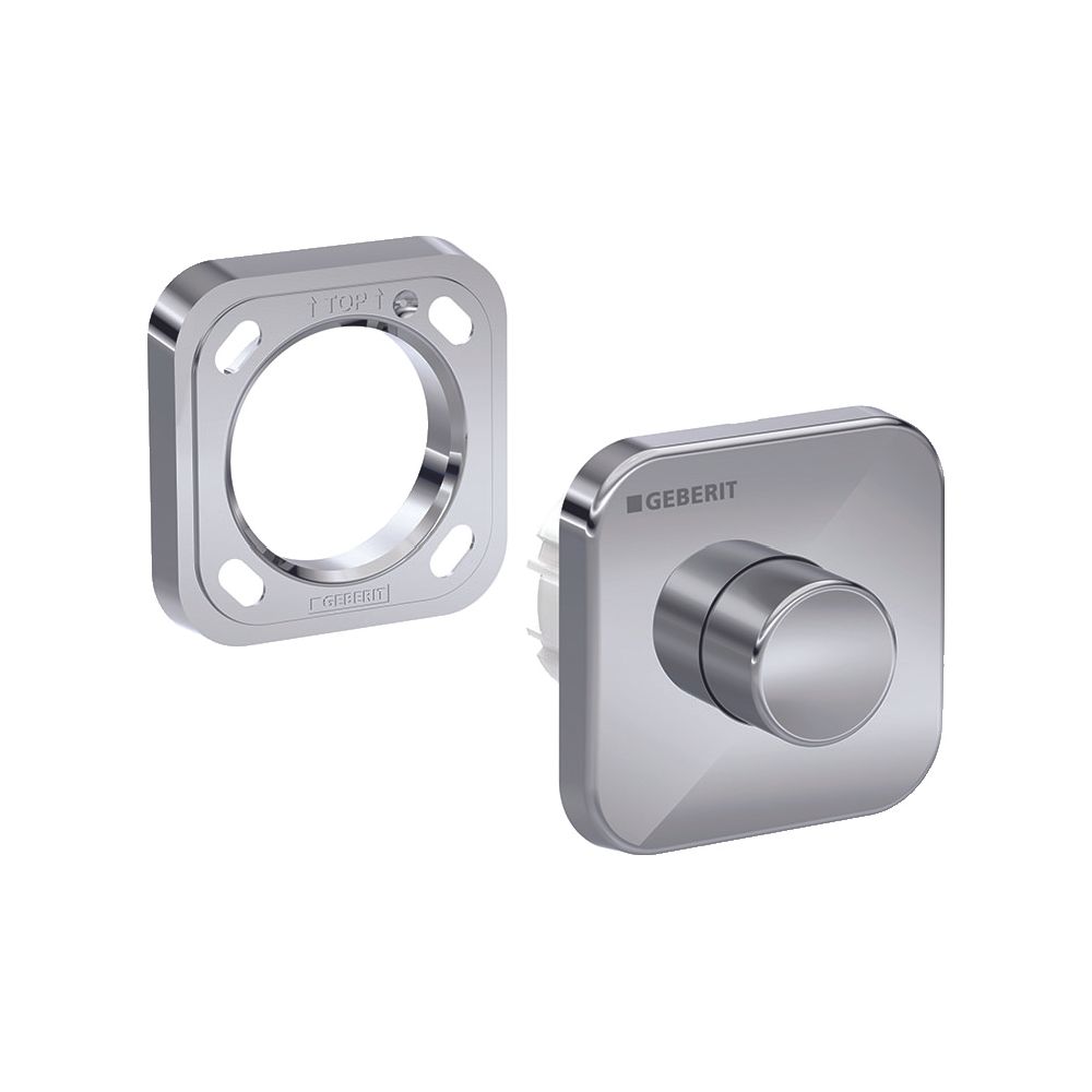 Geberit Handdrücker pneumatisch für Unterputz, Kunststoff, Hochglanz verchromt, 8885... GEBERIT-888544211 4025416086314 (Abb. 4)