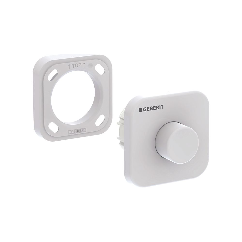 Geberit Handdrücker pneumatisch für Unterputz, Kunststoff, 25 N, Alpinweiß, 88854411... GEBERIT-888544111 4025416086291 (Abb. 3)