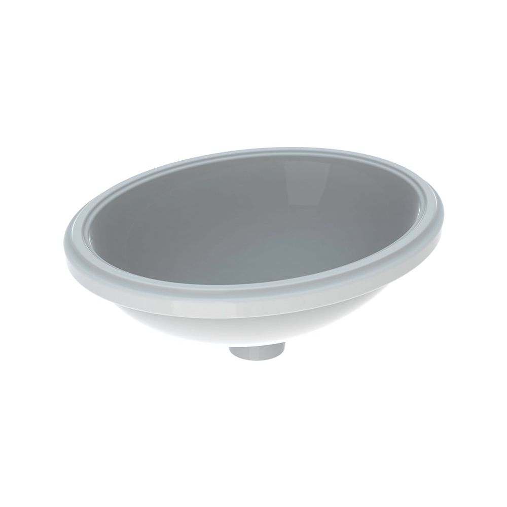 Geberit VariForm Unterbauwaschtisch, oval Außendurchmesser49,5x42cm, ohne Hahnloch, ... GEBERIT-500751002 4025416302711 (Abb. 2)