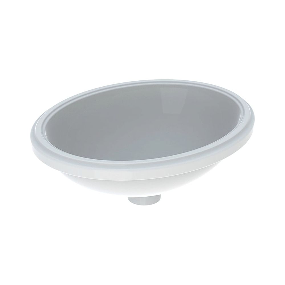 Geberit VariForm Unterbauwaschtisch, oval Außendurchmesser49,5x42cm, ohne Hahnloch, ... GEBERIT-500751002 4025416302711 (Abb. 1)