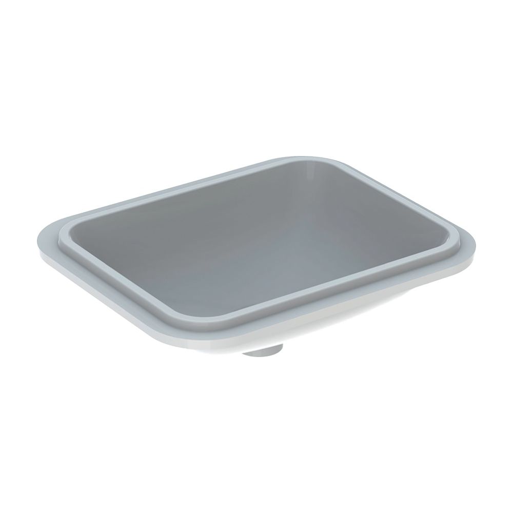 Geberit VariForm Unterbauwaschtisch, rechteckig Breite 53cm, Tiefe 44cm, ohne Hahnlo... GEBERIT-500763002 4025416302889 (Abb. 2)