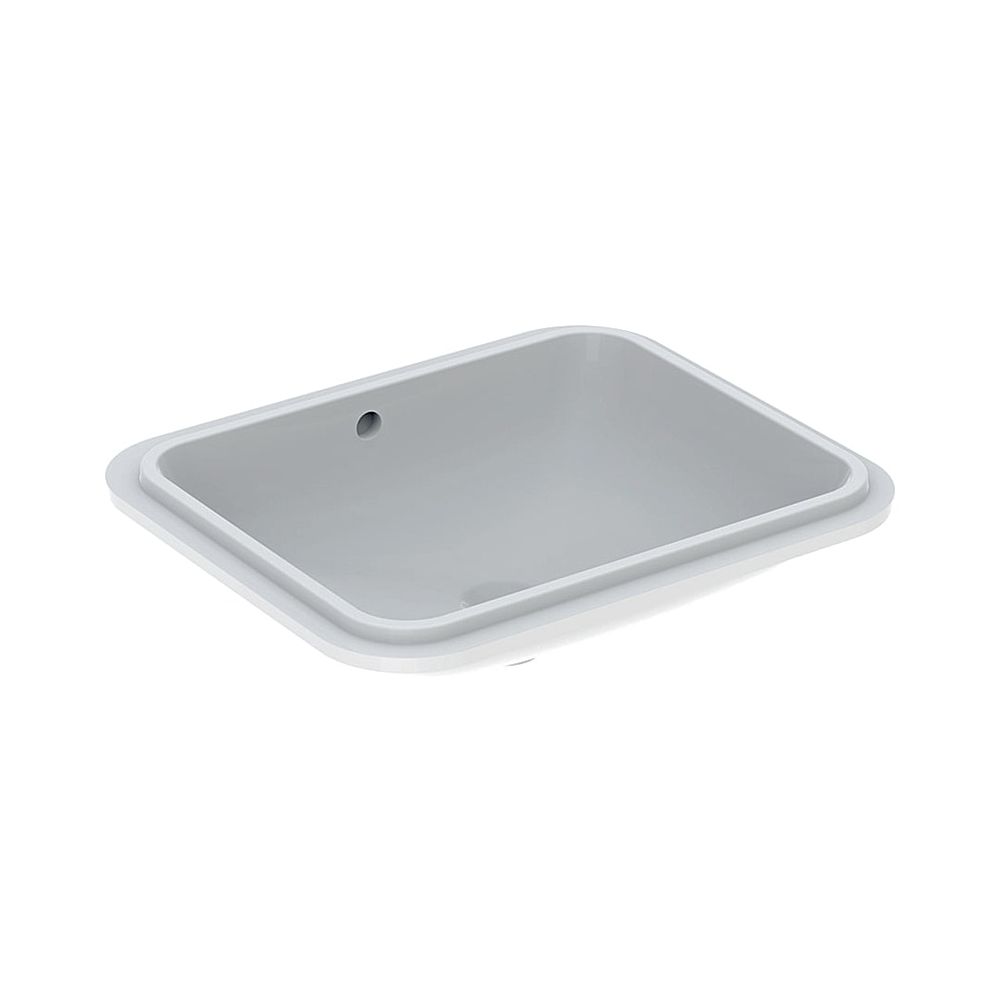Geberit VariForm Unterbauwaschtisch, rechteckig Breite 58cm, Tiefe 49cm, ohne Hahnlo... GEBERIT-500765002 4025416302919 (Abb. 1)