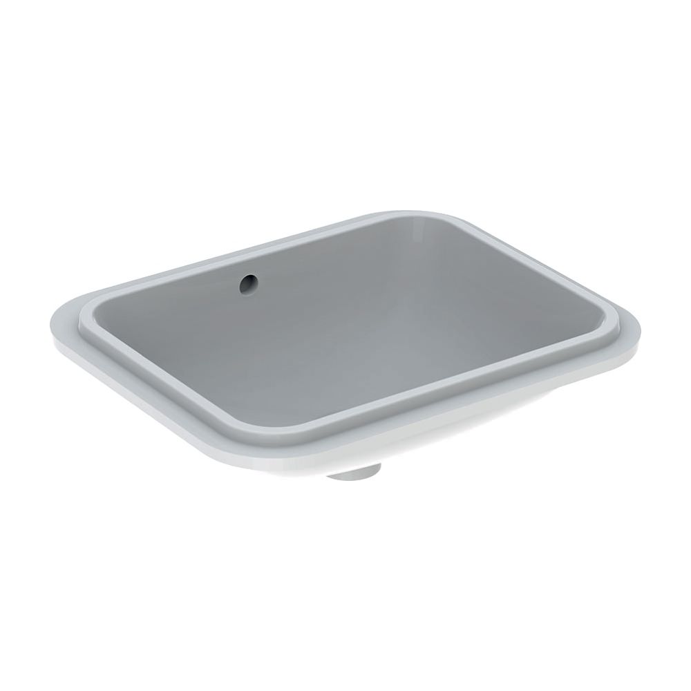 Geberit VariForm Unterbauwaschtisch, rechteckig Breite 53cm, Tiefe 44cm, ohne Hahnlo... GEBERIT-500761002 4025416302865 (Abb. 2)