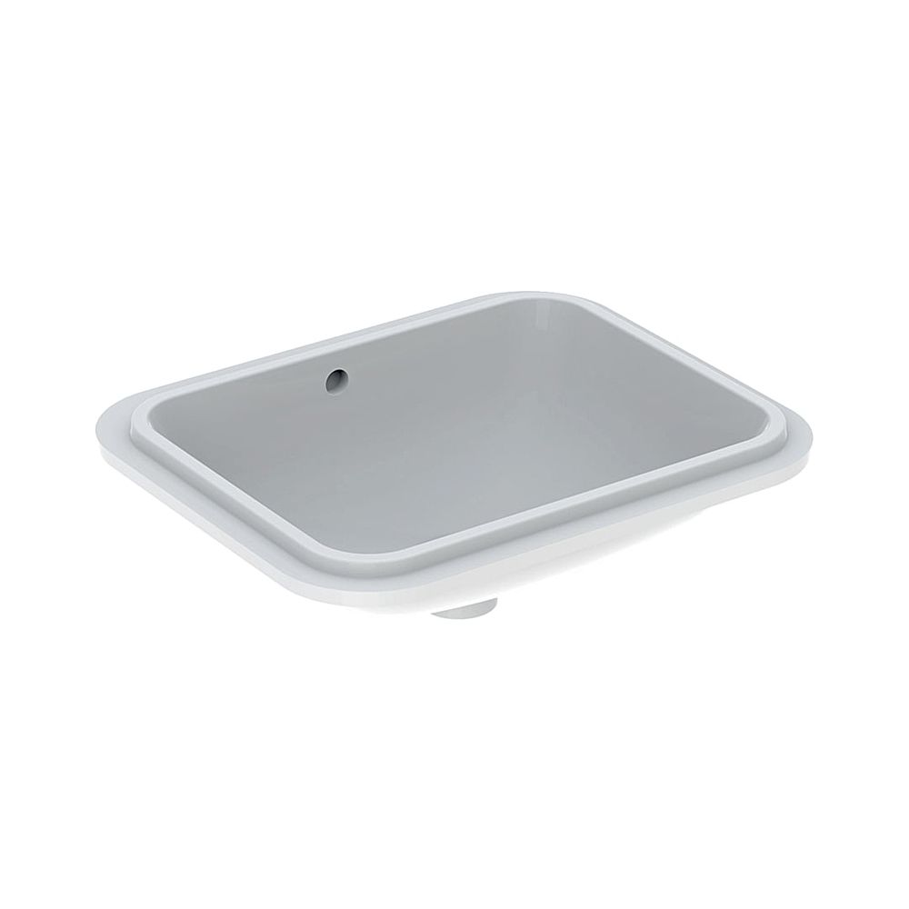 Geberit VariForm Unterbauwaschtisch, rechteckig Breite 53cm, Tiefe 44cm, ohne Hahnlo... GEBERIT-500761002 4025416302865 (Abb. 1)