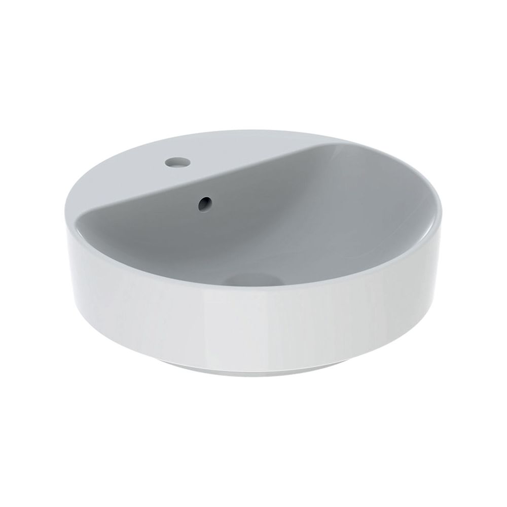Geberit VariForm Aufsatzwaschtisch rund, mit Hahnlochbank Durchmesser 45cm, Hahnloch... GEBERIT-500769002 4025416302988 (Abb. 2)