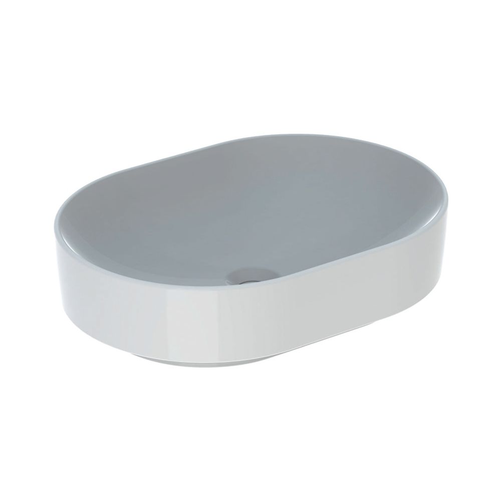 Geberit VariForm Aufsatzwaschtisch, elliptisch, Breite 55cm, Tiefe 40cm, ohne Hahnlo... GEBERIT-500774002 4025416303053 (Abb. 2)