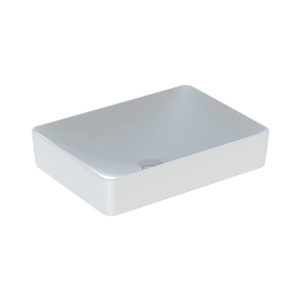 Geberit VariForm Aufsatzwaschtisch rechteckig, Breite 55cm, Tiefe 40cm, ohne Hahnloc... GEBERIT-500779012 4025416689324 (Abb. 1)