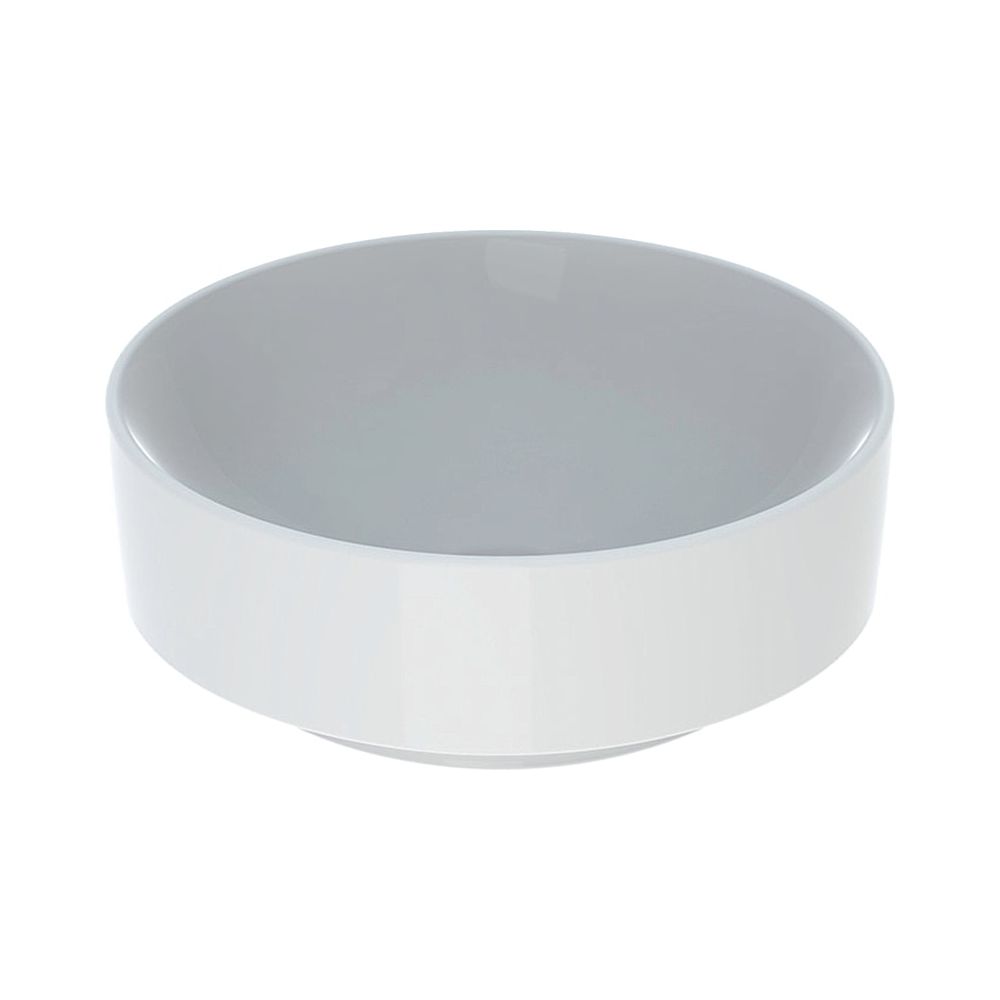 Geberit VariForm Aufsatzwaschtisch rund Durchmesser 40cm, ohne Hahnloch, ohne Überla... GEBERIT-500768012 4025416682882 (Abb. 1)