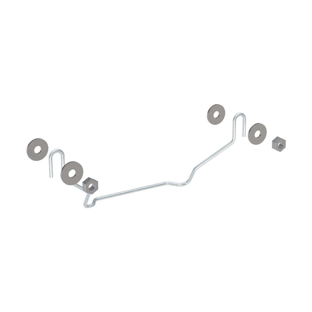 Geberit Befestigungsmaterial für Halbsäule für Waschtisch, Kerafix Länge 31cm, Breit... GEBERIT-551067000 4022009160512 (Abb. 2)