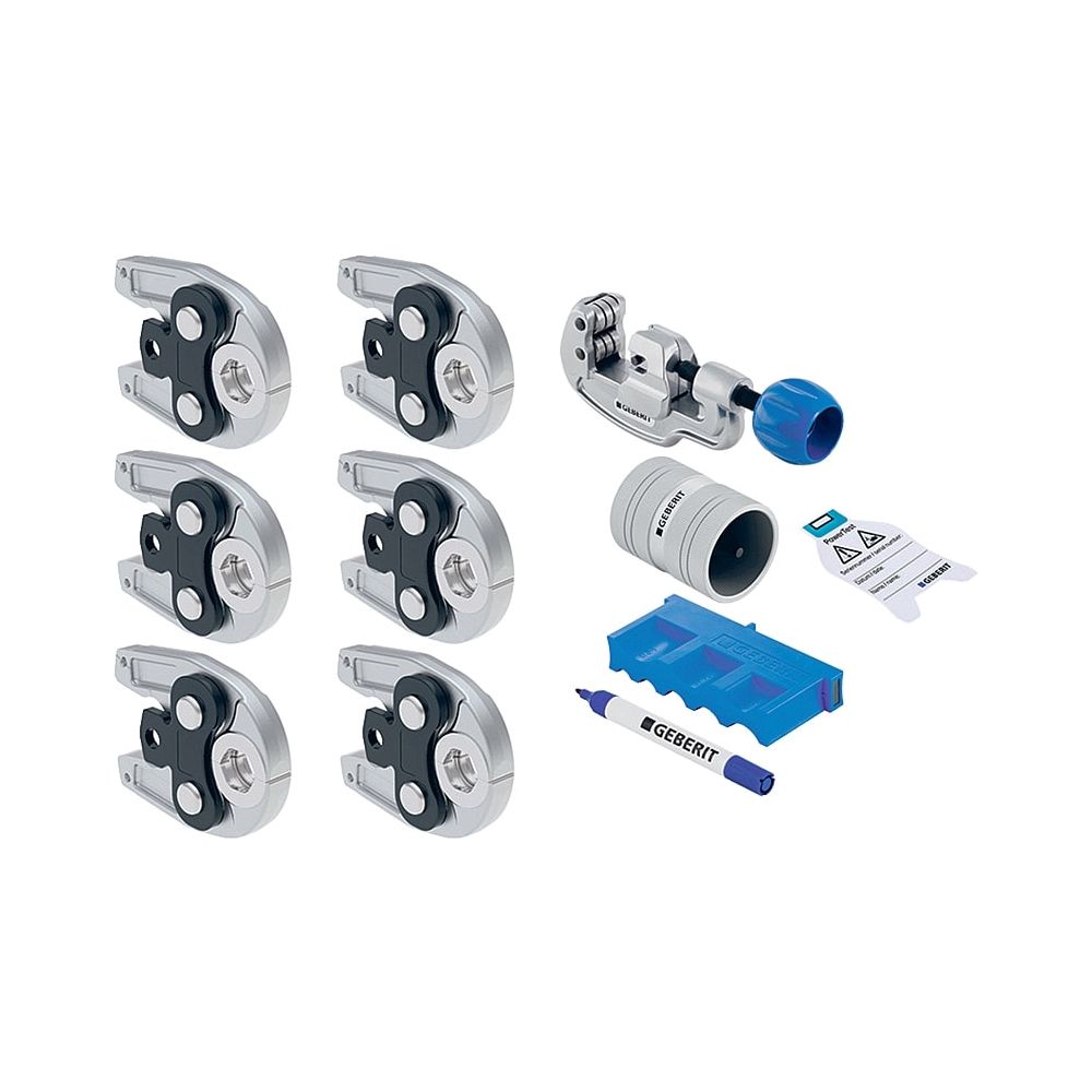 Geberit Mapress Set Pressbacken Typ 1 Außendurchmesser 12/15/22/28/35mm... GEBERIT-690195001 4025416518945 (Abb. 1)