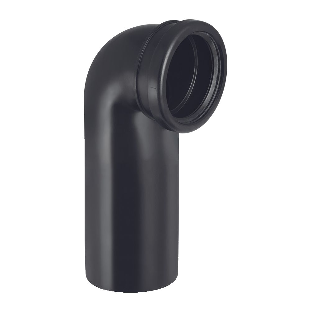 Geberit PE Anschlussbogen 90 Grad für Wand-WC, mit Erweiterung Außendurchmesser 90mm... GEBERIT-366925161 4025416030300 (Abb. 4)