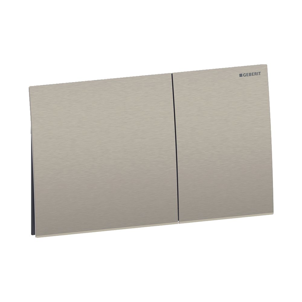Geberit Sigma70 Betätigungsplatte, eckig, 2-Mengen-Spülung Taste Nickel gebürstet, B... GEBERIT-115622ID1 4064746097386 (Abb. 2)