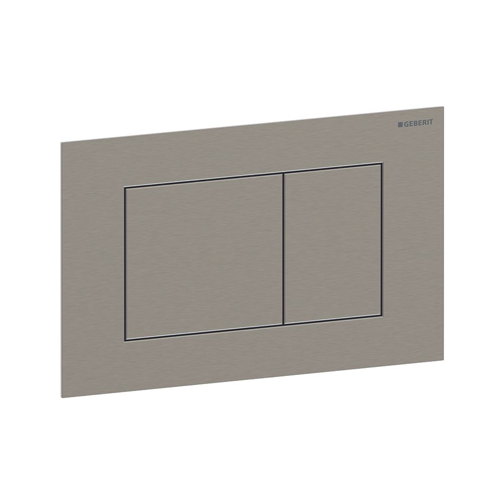Geberit Sigma40 Betätigungsplatte, eckig, 2-Mengen-Spülung Platte, Taste Nickel gebü... GEBERIT-115629ID1 4064746097362 (Abb. 2)