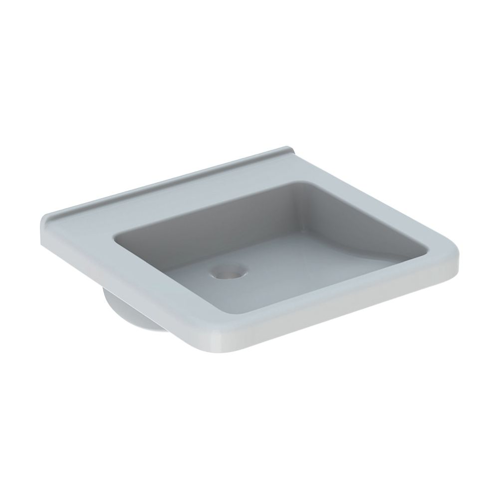 Geberit Renova Comfort Square Waschtisch barrierefrei, Breite 55cm, Tiefe 52,5cm, oh... GEBERIT-128556600 4022009315981 (Abb. 2)