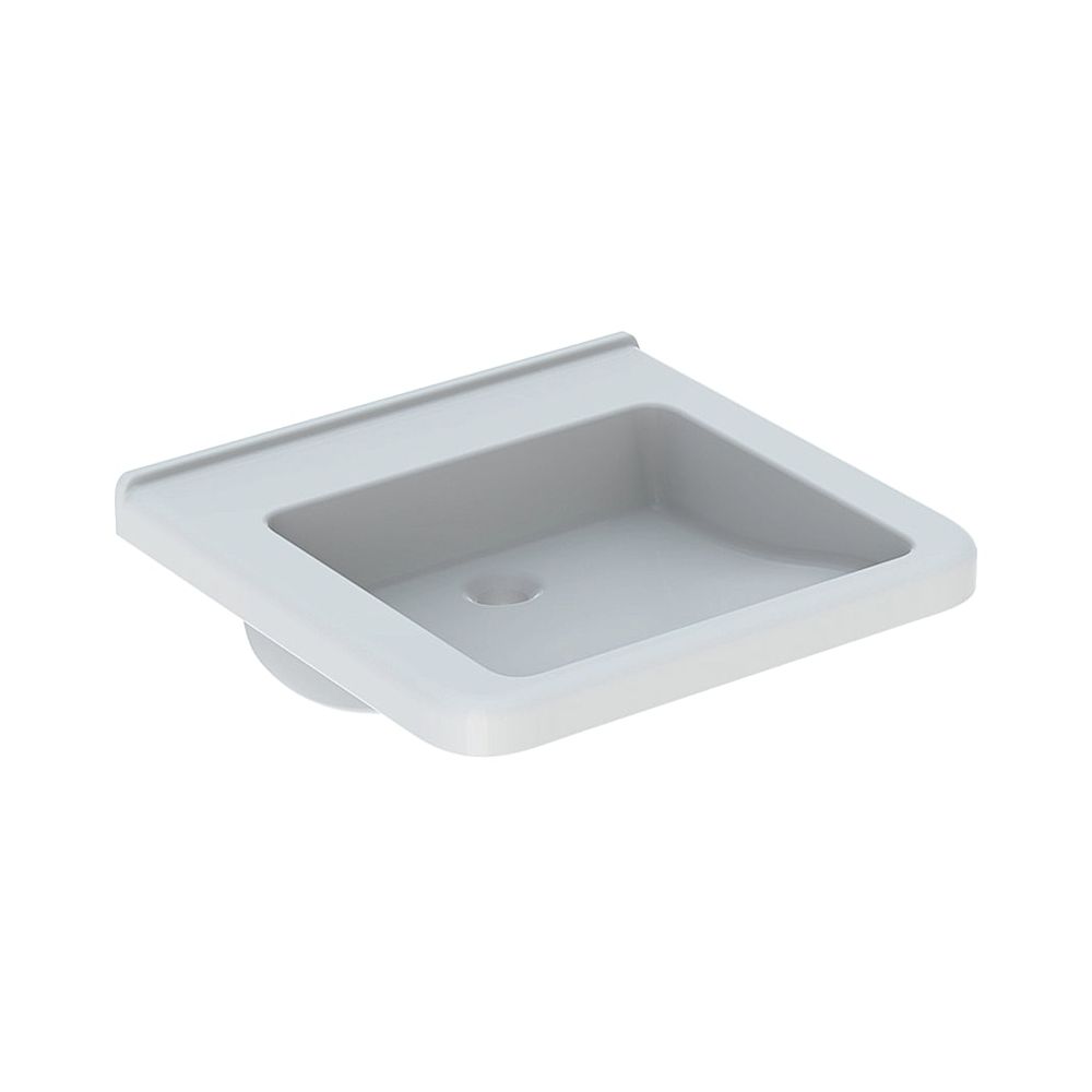 Geberit Renova Comfort Square Waschtisch barrierefrei, Breite 55cm, Tiefe 52,5cm, oh... GEBERIT-128556600 4022009315981 (Abb. 1)