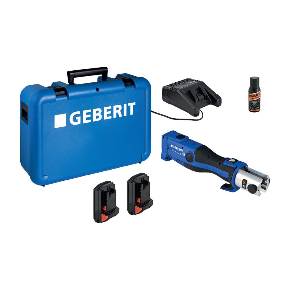 Geberit ACO 203plus Pressgerät Typ 2 im Koffer, 230V/50-60 Hz Steckertyp CEE 7/16 Le... GEBERIT-691218P12 4025416285830 (Abb. 2)