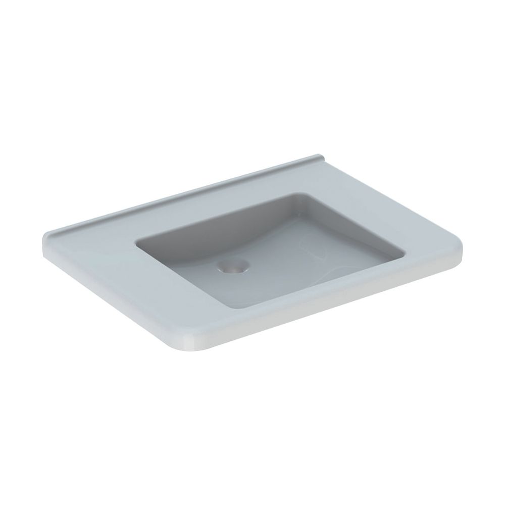 Geberit Renova Comfort Square Waschtisch barrierefrei, Breite 75cm, Tiefe 55cm, ohne... GEBERIT-128576000 4022009351569 (Abb. 2)
