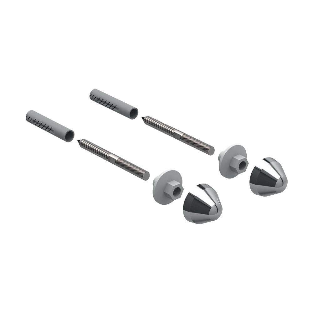 Geberit Befestigungsmaterial für Urinal verchromt... GEBERIT-521011000 4022009163247 (Abb. 2)