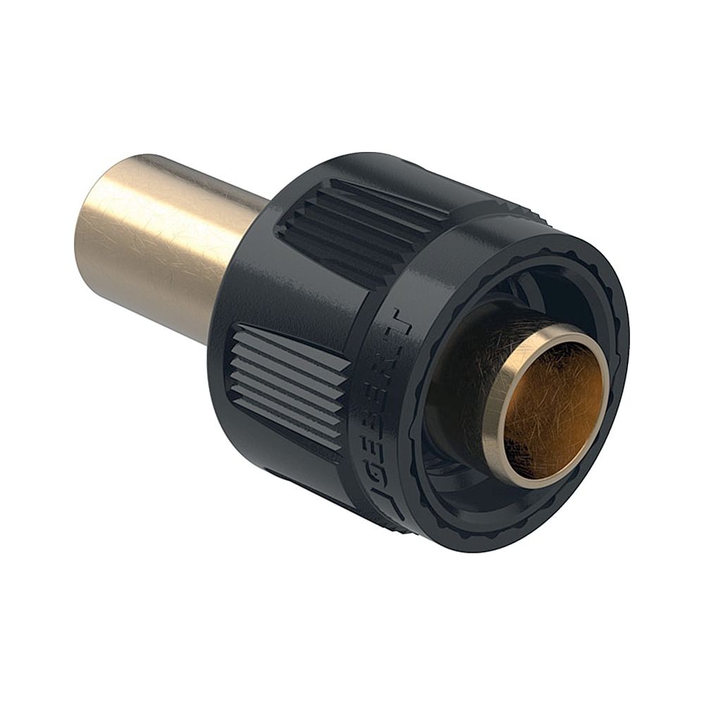 Geberit Mapress Übergang mit MasterFix, Einschubende, d 15mm, RpMF 1/2″, Rotguss bleifre... GEBERIT-61112 4025410547842 (Abb. 1)